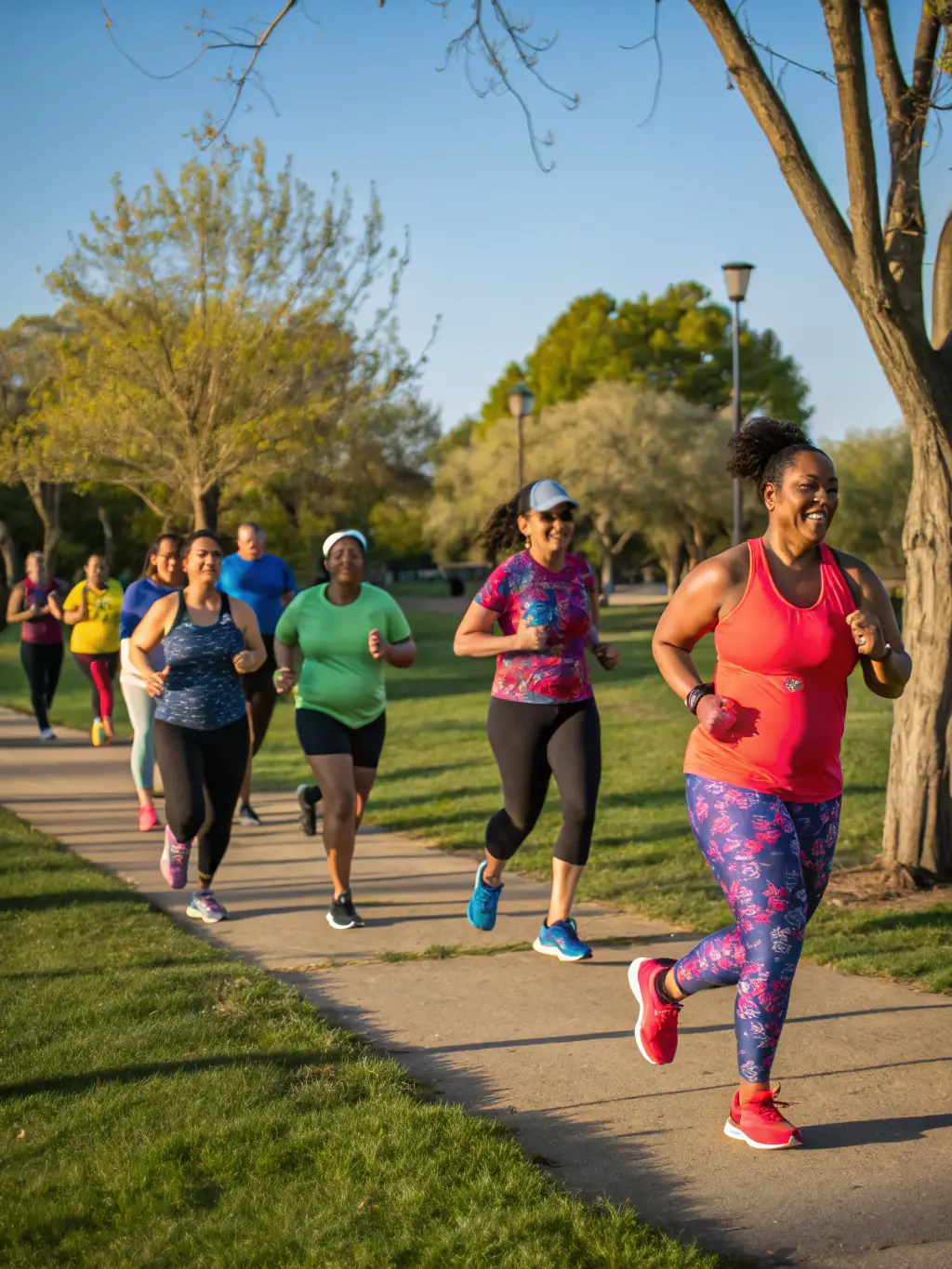 Participants running in a local marathon organized by DETENTE SPORTIVE DE SAINT REMY, demonstrating community involvement in sporting events.